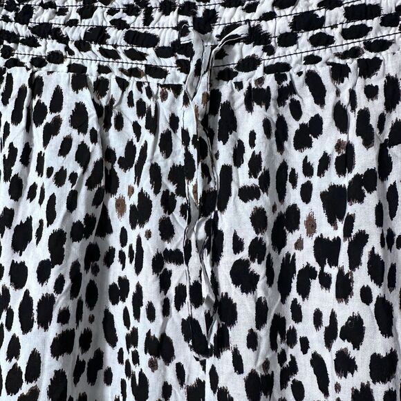 New Victoria's Secret Cheetah Print Slit Leg Pant Women Size S Vacation Swimsuit - Picture 3 of 9